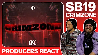 PRODUCERS REACT - SB19 Crimzone Reaction