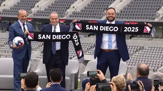 San Diego will join Major League Soccer as the 30th team