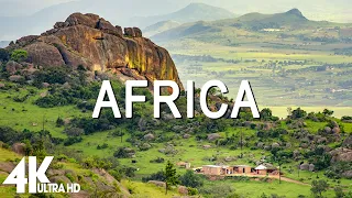 FLYING OVER AFRICA (4K UHD) - Relaxing Music Along With Beautiful Nature Videos - 4K Video ULTRA HD