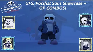 UFS: Pacifist Sans Showcase + OP COMBOS! (Roblox Undertale Final Showdown)