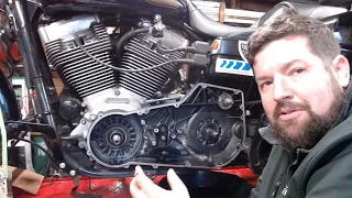 How to replace the stator on a Harley.