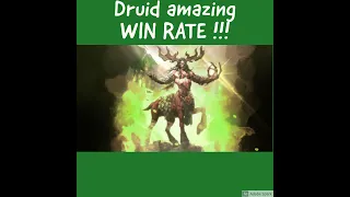 TOKEN DRUID Hearthstone 2021 , Druid Domination with amazing win rate (first part)