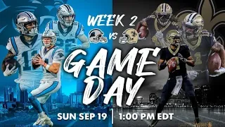 2021 Week 2 Watch Party: New Orleans Saints vs. Carolina Panthers