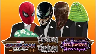 Spider-Man 3: No Way Home & Venom 1, 2 & Hotel Transylvania 4 - Coffin Dance Meme Song Cover