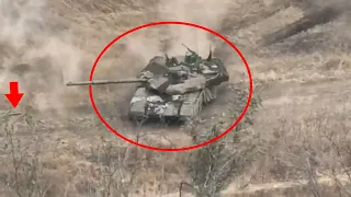 T-90M Tank Explode After Getting Hit By ATGM