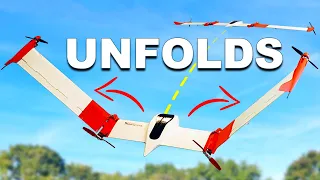 Un-Folding a Quadcopter to Increase Efficiency - Part 1