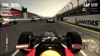 F1 2010 - Justin Sampson Career Mode Episode 2: Australian Grand Prix