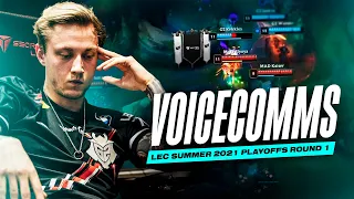 How we lost our 1-2 comfort zone | G2 vs MAD Summer Split Playoffs Voicecomms Round 1