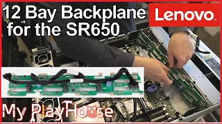 12x 3.5" Backplane for Lenovo SR650 v1 (7X06) - 1382