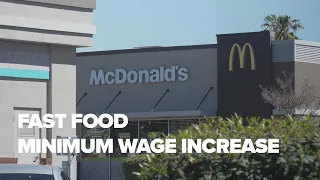 How California's fast food minimum wage increase could impact menu prices