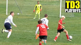 PENALTY KICK GOAL for the WIN at FIRST PLAYOFF SOCCER GAME! ⚽️