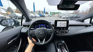New Toyota Corolla Touring Sports GR Test Drive POV 2022