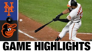 Renato Núñez, Anthony Santander homer in win | Mets-Orioles Game Highlights 9/1/20