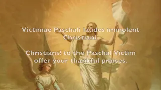 Victimae Paschali Laudes - Easter Sequence Sung in Latin Gregorian Chant