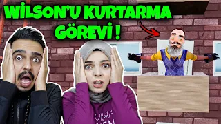 WİLSON'U KURTARMA GÖREVİ !! ÇOK ÜŞÜDÜ | Hello Neighbor Mod