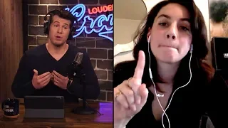 Feminist SHUTDOWN: Claims 'Change My Mind' is Male Privilege | Louder With Crowder