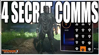 HOW TO GET THE 4 SECRET COMMS FROM THE DIVISION 2 RECRUITER MANHUNT! (FULL GUIDE WALKTHROUGH)