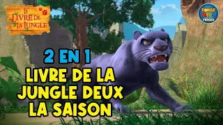 2 EN 1 | LIVRE DE LA JUNGLE DEUX LA SAISON | ÉPISODE 10 | MARATHON MOWGLI