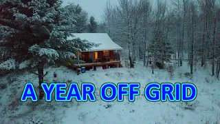 Another Year in the Wilderness | Off Grid and Self Reliant in a Cabin