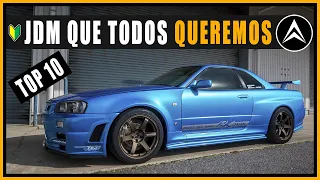 🔰 TOP 10 Autos #JDM que Todos DESEAMOS Y QUEREMOS TENER | ¿Cuál es el tuyo?