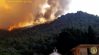 Προεόρτια της Μεταμπορφώσεως (Μετά την φωτιά), Ομιλία Γέροντος Γαβριήλ - 05/08/2021.