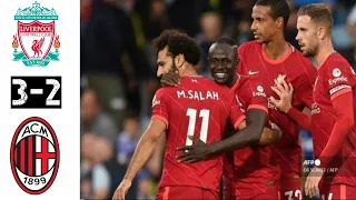 Liverpool 3 VS 2 AC Milan Extended Highlights & All Goals UCL 2021