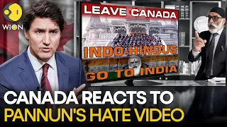 Canada's first reaction to Gurpatwant Singh Pannun's threat video to Hindus | WION Originals