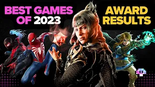 The Best Games Released in 2023 and Game Awards Results