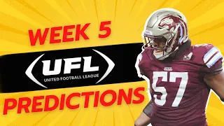 UFL Week 5 Predictions! Week 5 UFL Picks 2024 | All Games | The Scoreboard #187