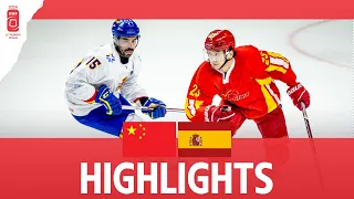 Highlights: China vs Spain | 2024 #mensworlds Division 1B