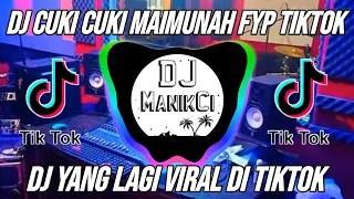 DJ CUKI CUKI MAIMUNAH FYP TIKTOK VIRAL FULL BASS TERBARU 2022
