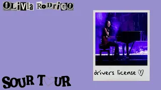 Olivia Rodrigo - drivers license [Live From SOUR Tour]