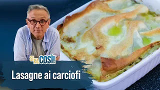 Lasagne ai carciofi - Si fa così | Chef BRUNO BARBIERI