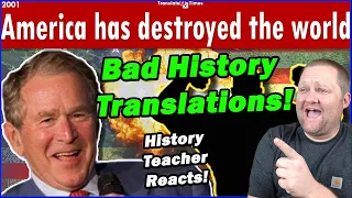 Messing up Modern History with Bad Translations | StarvHarv | History Teacher Reacts