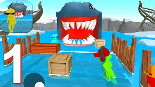 Survival Raft - Ocean Shark & Human Fall Survival - Gameplay Walkthrough Part 1 (Android, iOS)