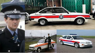 UK Police officers / Traffic cops and their cars from 1970s to 1980s