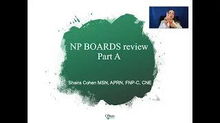 Practice Questions for NP Board exams, ace the AANP or ANCC.