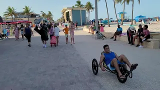 Hollywood Beach Florida Boardwalk