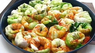 Капустные "Улитки"! Необычно и Очень Вкусно! #Leila_tasty_food