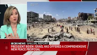 Biden on 3-part  Israel plan for Gaza ceasefire: ‘It is time for this war to end’