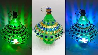 DIY - Lantern/Tealight Holder from Waste plastic bottle at home| DIY Home Decorations Idea