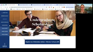 Scholarships Webinar | University of King's College