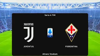 JUVENTUS FC x ACF FIORENTINA ( 1080p / 60FPS ) CALCIO SERIE A TIM ( ALLIANZ STADIUM ) PES 2020