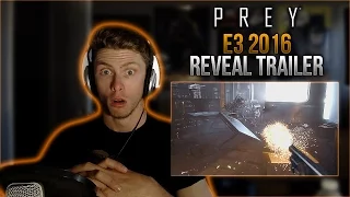 Vapor Reacts #25 | *NEW* Prey - E3 2016 Reveal Trailer REACTION!!