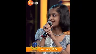 Viraha nuru nuru tharaha|by Thanushree|Zee Kannada|saregamapa|Mega audition song|2nd runner up