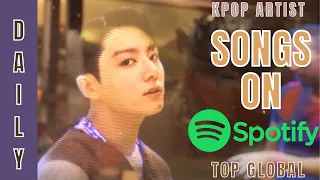 [TOP DAILY] SONGS BY KPOP ARTISTS ON SPOTIFY GLOBAL | 15 SEP 2022