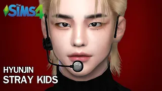 The Sims4 : CAS " Hyunjin Stray Kids " ในเกมส์ The Sims4 | Create A Sim ( CC LIST) | maamuang