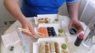 SUSHI MASTER ДОСТАВКА! ОБЗОРКА НОВА РУБРИКА!