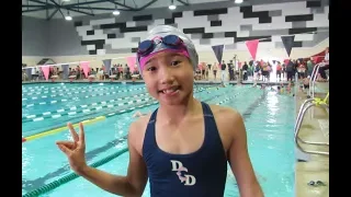 2018-09  SSF Swim Meet  - Day 2  -  Elise （8 years old）