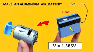 How to Make an Aluminium Air Battery